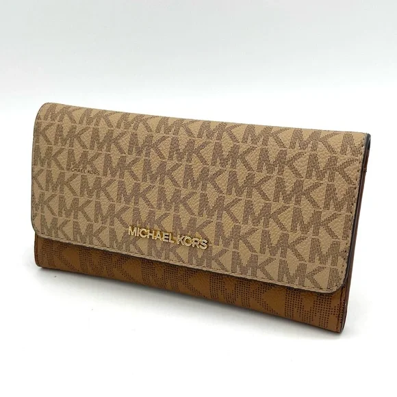 Michael Kors Large Trifold Wallet - Picture 3 of 7